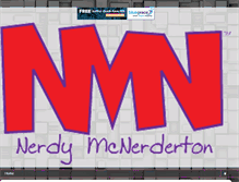 Tablet Screenshot of nerdymcnerderton.blogspot.com