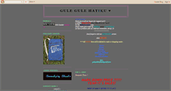 Desktop Screenshot of gulegulehatikuboutique.blogspot.com