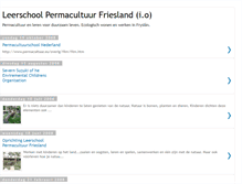 Tablet Screenshot of leerschoolpermacultuurfriesland.blogspot.com