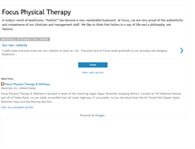 Tablet Screenshot of focustherapywellness.blogspot.com