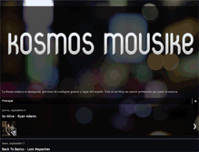Tablet Screenshot of kosmosmousike.blogspot.com