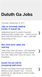 Mobile Screenshot of duluth-gwinnett-jobs.blogspot.com