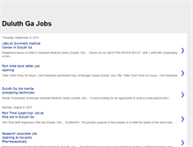 Tablet Screenshot of duluth-gwinnett-jobs.blogspot.com