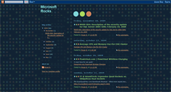 Desktop Screenshot of microsoftrocks.blogspot.com