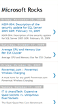 Mobile Screenshot of microsoftrocks.blogspot.com