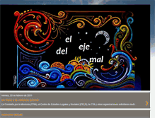 Tablet Screenshot of elejedelmalamericano.blogspot.com