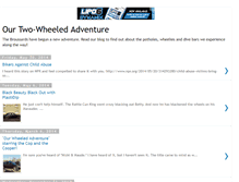Tablet Screenshot of ourtwowheeledadventure.blogspot.com