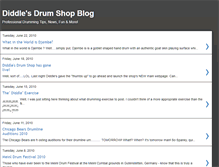 Tablet Screenshot of diddlesdrumshop.blogspot.com