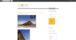 Desktop Screenshot of basicarch.blogspot.com