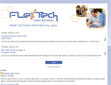 Tablet Screenshot of flextechhighschool.blogspot.com