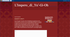 Desktop Screenshot of limpero-di-yu-gi-oh.blogspot.com