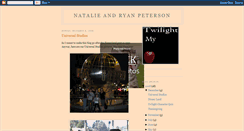 Desktop Screenshot of natalieandryan.blogspot.com