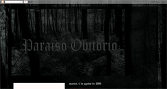 Desktop Screenshot of paraiso-obitorio.blogspot.com