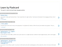 Tablet Screenshot of learnbyflashcard.blogspot.com