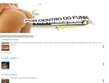 Tablet Screenshot of pordentrodofunk.blogspot.com