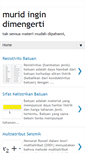 Mobile Screenshot of muridingindimengerti.blogspot.com