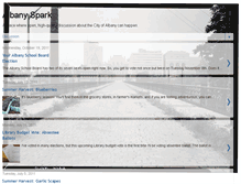 Tablet Screenshot of albanyspark.blogspot.com