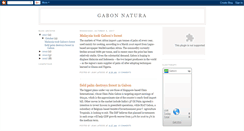Desktop Screenshot of naturagabon.blogspot.com