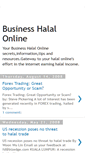 Mobile Screenshot of businesshalalonline.blogspot.com