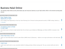 Tablet Screenshot of businesshalalonline.blogspot.com