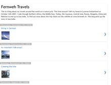 Tablet Screenshot of fernweh-travels.blogspot.com
