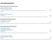Tablet Screenshot of elmedicoauditor.blogspot.com