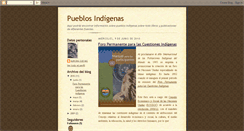 Desktop Screenshot of indigenaslibrosymas.blogspot.com
