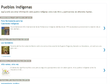 Tablet Screenshot of indigenaslibrosymas.blogspot.com