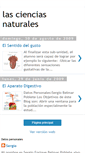 Mobile Screenshot of lascienciasnaturales-sergio.blogspot.com