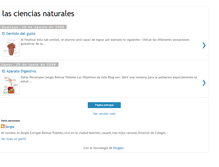 Tablet Screenshot of lascienciasnaturales-sergio.blogspot.com