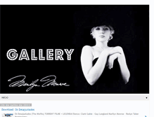 Tablet Screenshot of gallerymarilynmonroe.blogspot.com