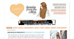 Desktop Screenshot of jennie-fromtheblog.blogspot.com