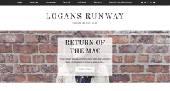 Desktop Screenshot of logansrunway.blogspot.com