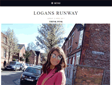 Tablet Screenshot of logansrunway.blogspot.com