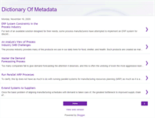 Tablet Screenshot of metadatadictionary.blogspot.com