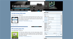 Desktop Screenshot of caksin.blogspot.com