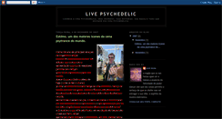 Desktop Screenshot of livepsychedelic.blogspot.com