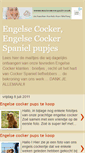 Mobile Screenshot of engelse-cocker-woefkesranch.blogspot.com