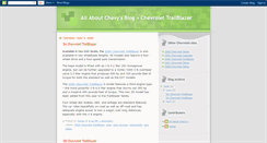 Desktop Screenshot of chevrolet-trailblazer.blogspot.com