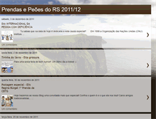 Tablet Screenshot of prendasepeoesdors2011-12.blogspot.com