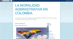 Desktop Screenshot of lamoralidadadministrativacolombiana.blogspot.com