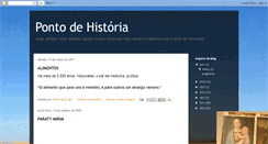 Desktop Screenshot of pontodehistoria.blogspot.com