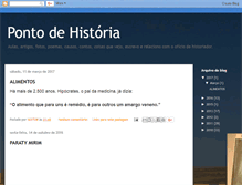 Tablet Screenshot of pontodehistoria.blogspot.com