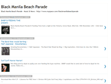 Tablet Screenshot of blackmanilabeachparade.blogspot.com