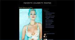 Desktop Screenshot of favoritecelebrityphotos.blogspot.com