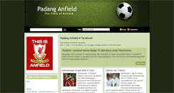 Desktop Screenshot of padang-anfield.blogspot.com