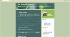Desktop Screenshot of insouciantsojourner.blogspot.com