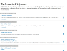 Tablet Screenshot of insouciantsojourner.blogspot.com