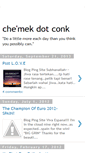 Mobile Screenshot of cekmekdotconk.blogspot.com