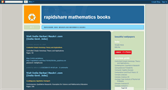 Desktop Screenshot of mathsresource.blogspot.com
